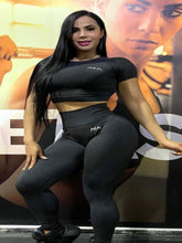 Load image into Gallery viewer, RETRO TRAINING HIGH WAIST LEGGINGS

