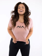 Load image into Gallery viewer, PINK AKA CROP TOP
